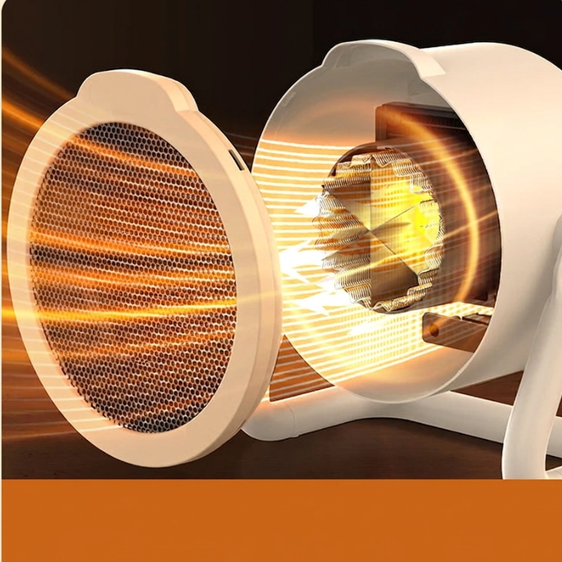 Compact 1000W Ceramic Indoor Heater for Quick Warmth