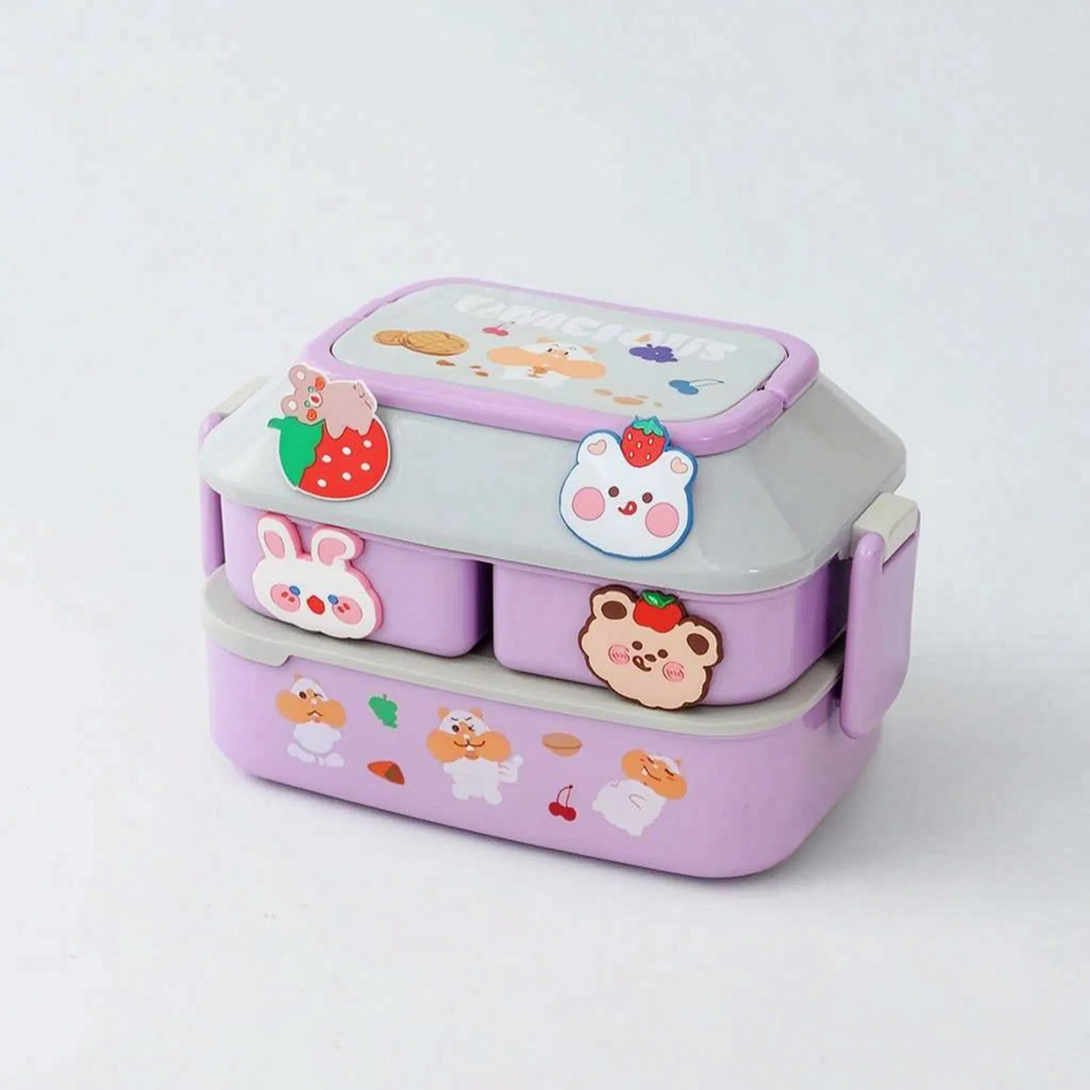 Multi-Layer Food Storage Container - Stackable Design