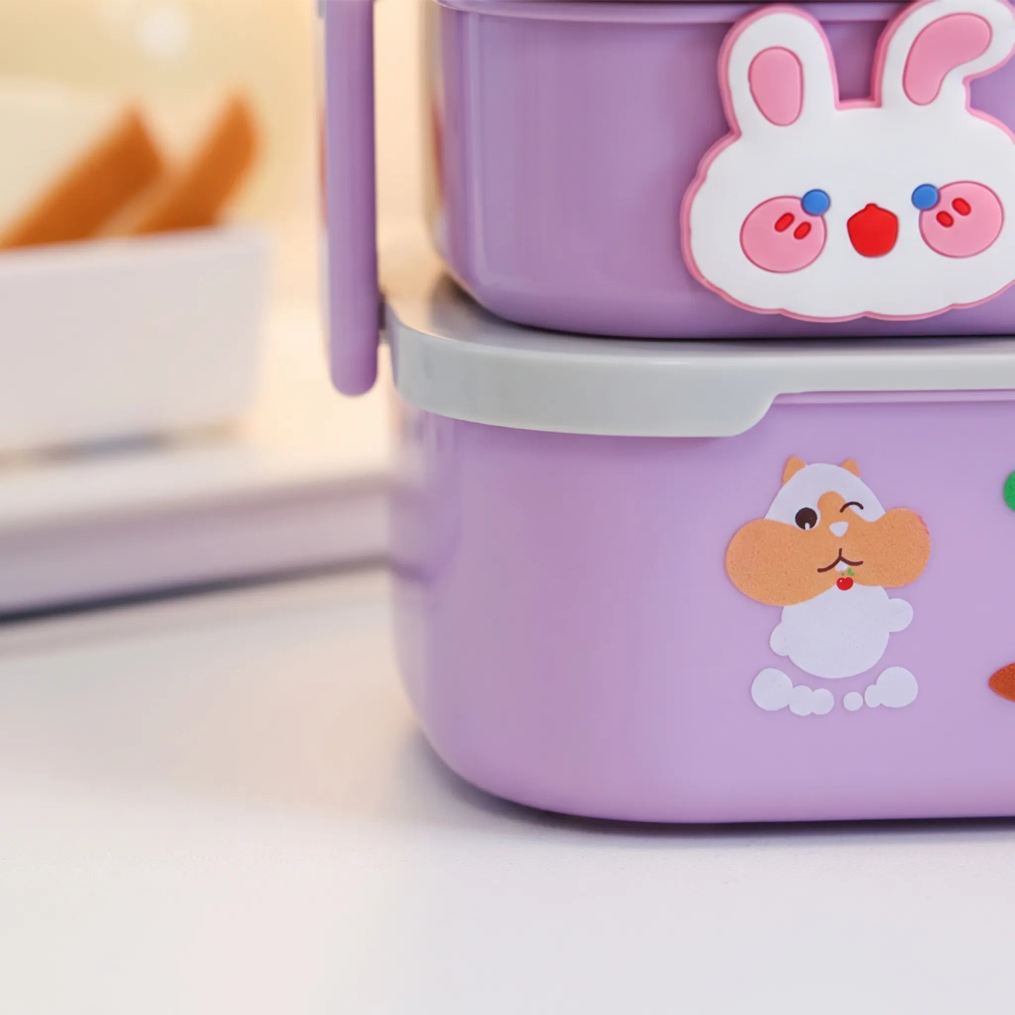 Multi-Layer Food Storage Container - Stackable Design