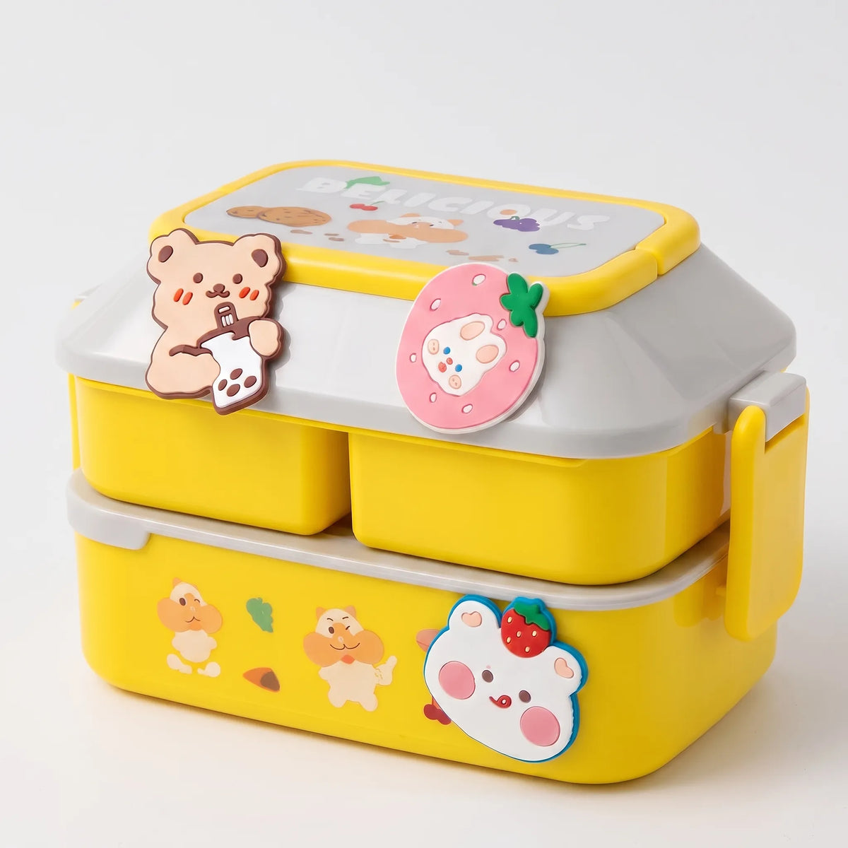 Multi-Layer Food Storage Container - Stackable Design