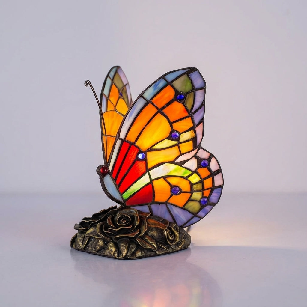 Artistic Stained Glass Table Lamp