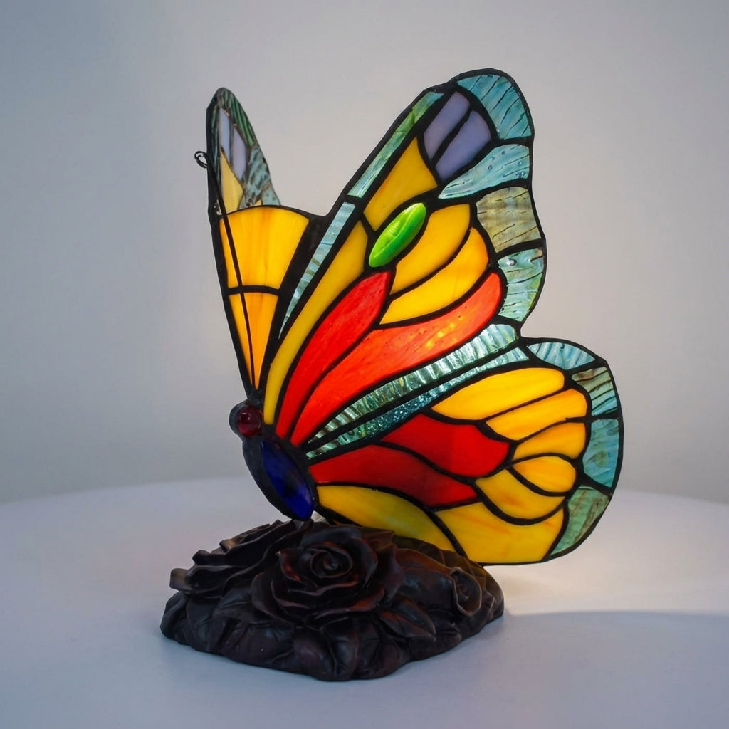 Artistic Stained Glass Table Lamp