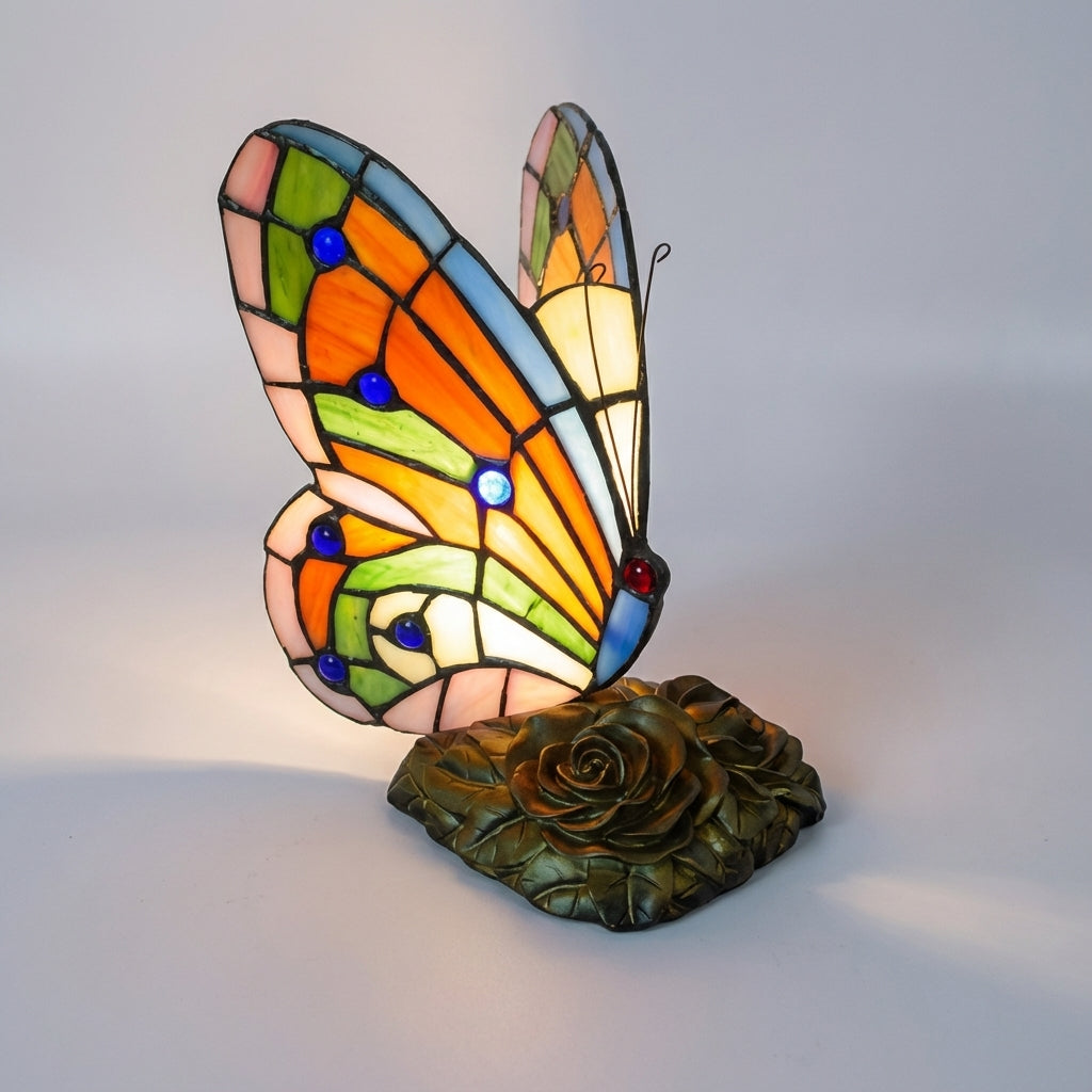 Artistic Stained Glass Table Lamp