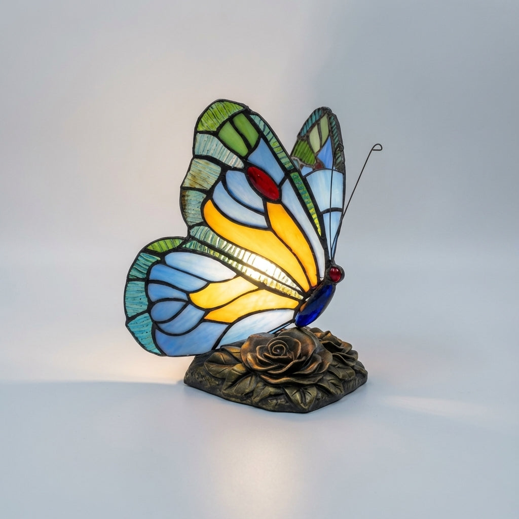 Artistic Stained Glass Table Lamp