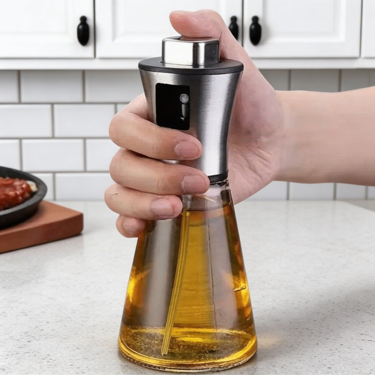 Versatile Glass Oil Mist Sprayer for Healthy Cooking