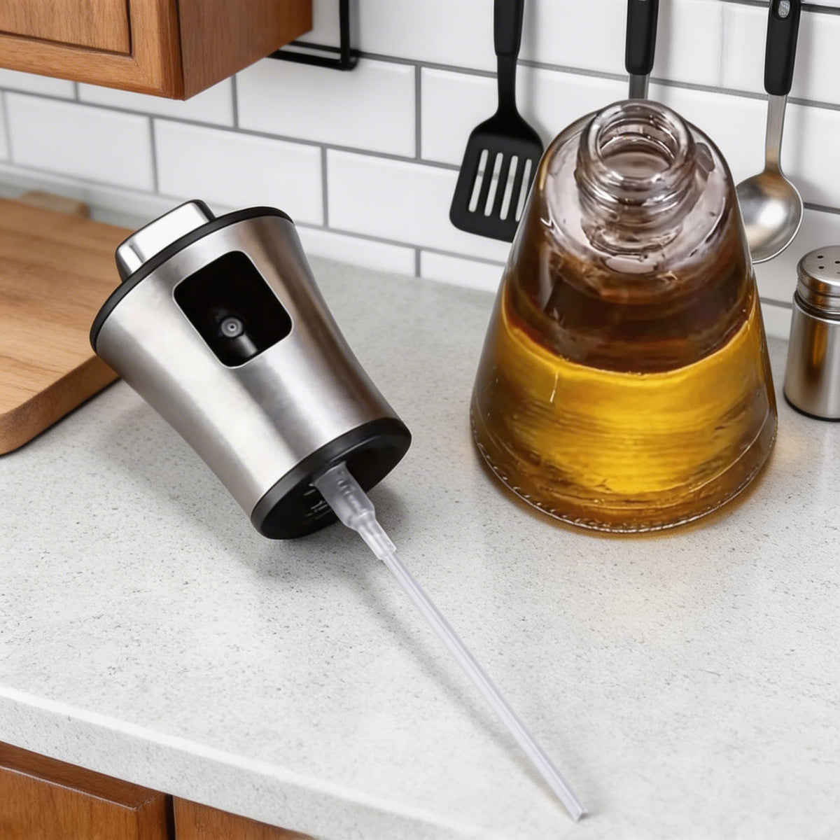Versatile Glass Oil Mist Sprayer for Healthy Cooking