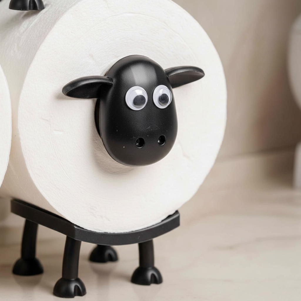 Roll with Stackable Sheep Design