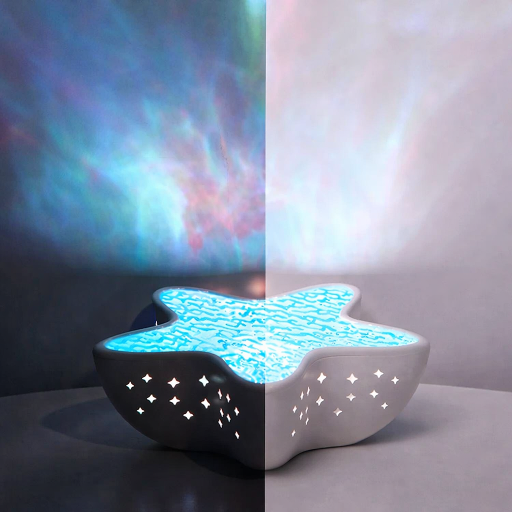 Rechargeable Star Projector Lamp with 7 Color Options