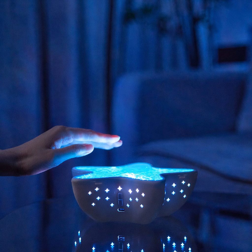 Rechargeable Star Projector Lamp with 7 Color Options