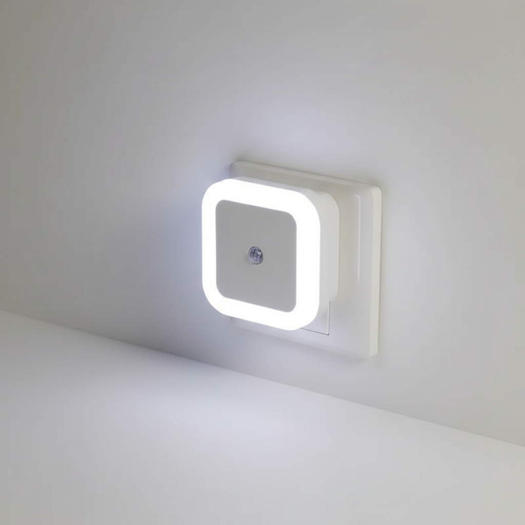 LED Night Light with Plug-In Design