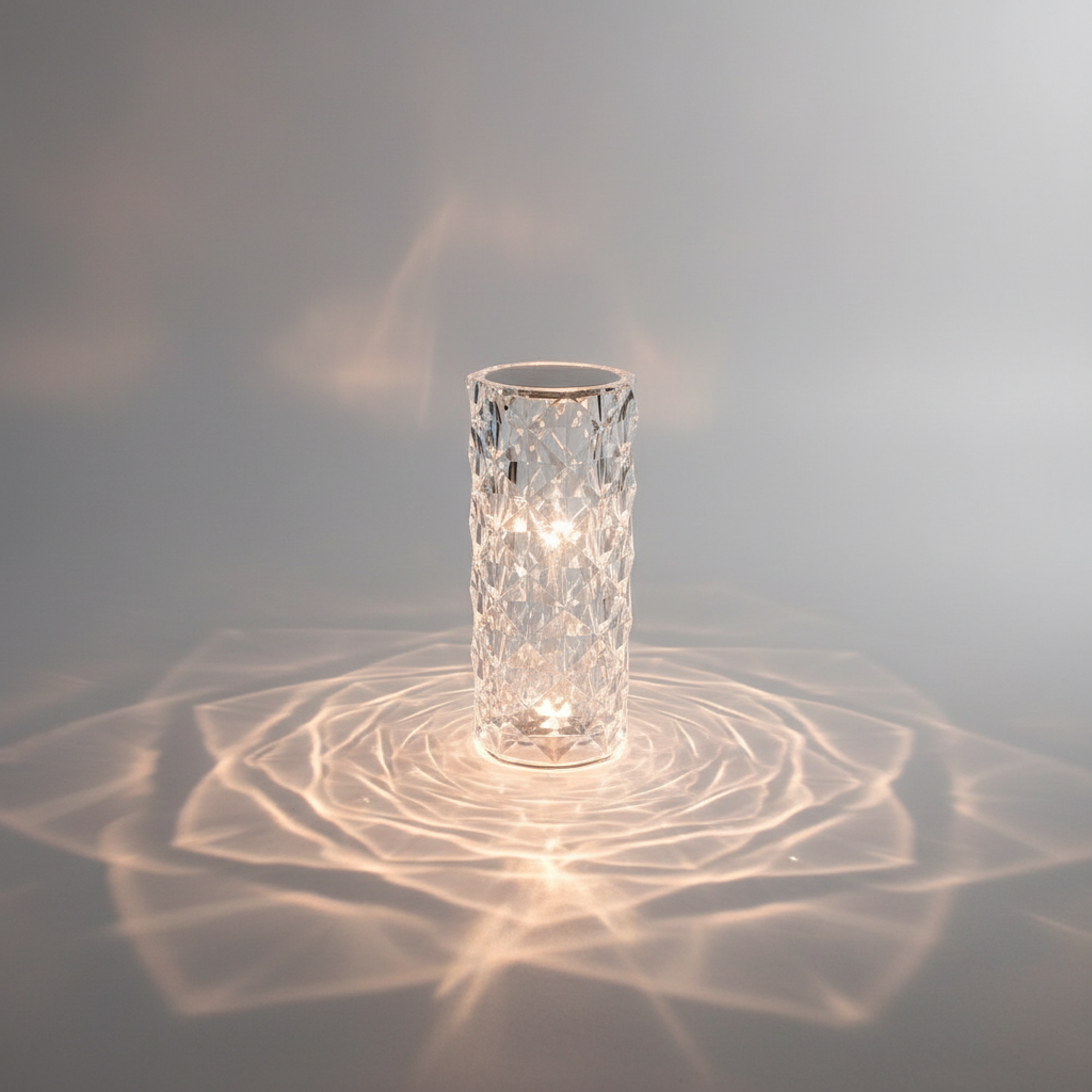 Color-Changing Mood Light - Crystal Design