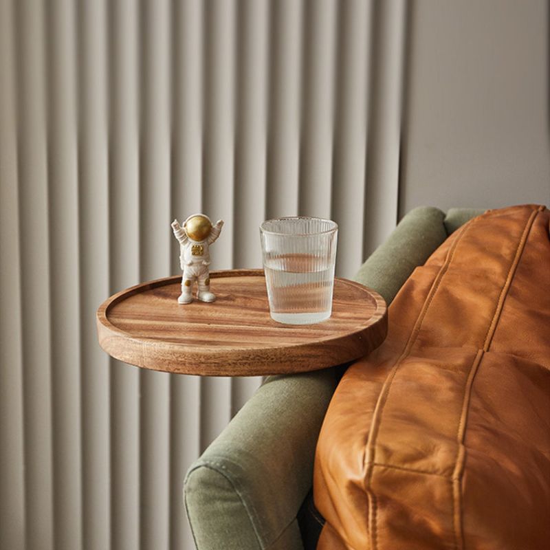 Chic Clip-On Armrest Table for Sofa | Premium Wood Design