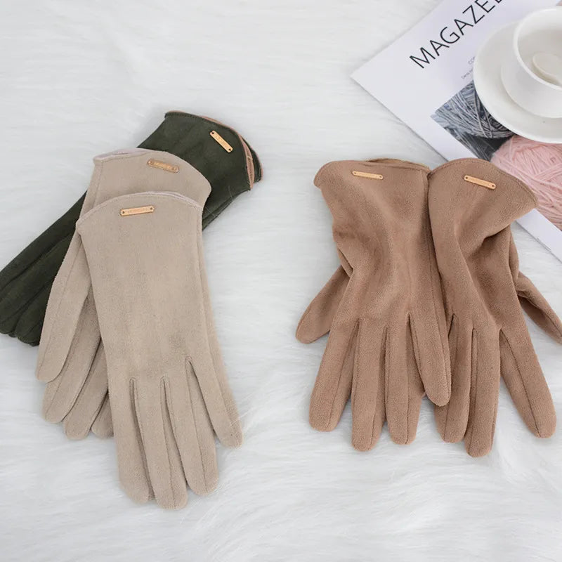 ChicWarm | Women's Touchscreen Gloves with Luxurious Cashmere Lining