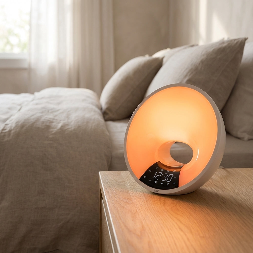 Dawn Simulation Alarm Light for Sunrise and Sunset Effects