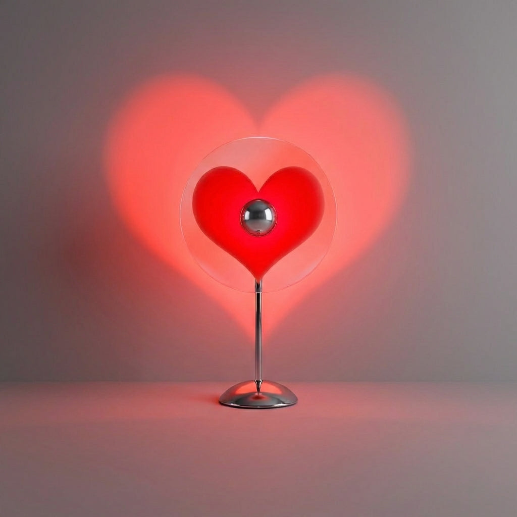 Table Lamp with Sunset Projection - Ambient Light for Relaxation