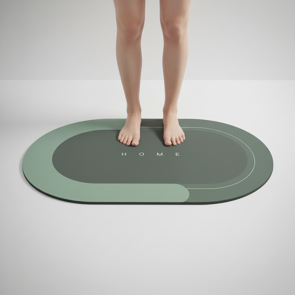Highly Absorbent Bath Rug for Bathrooms