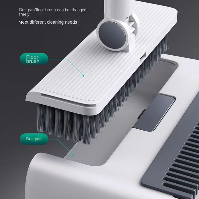 CleanSweep Pro | Ergonomic Broom and Dustpan Duo for Easy Home Care