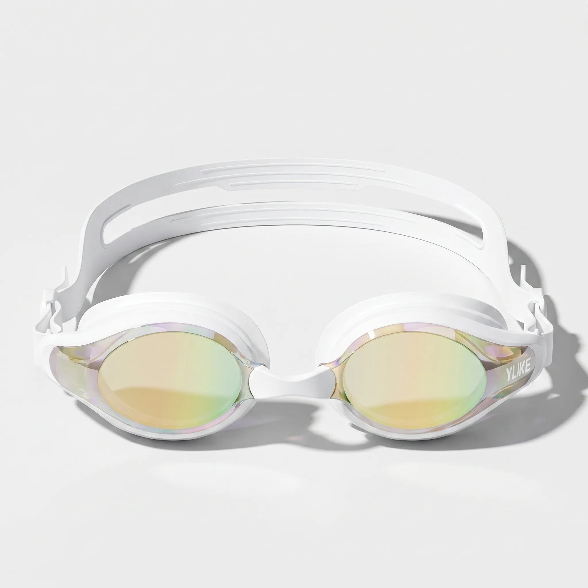 Clear View Swim Goggles with Anti-Fog Technology & Dual Straps