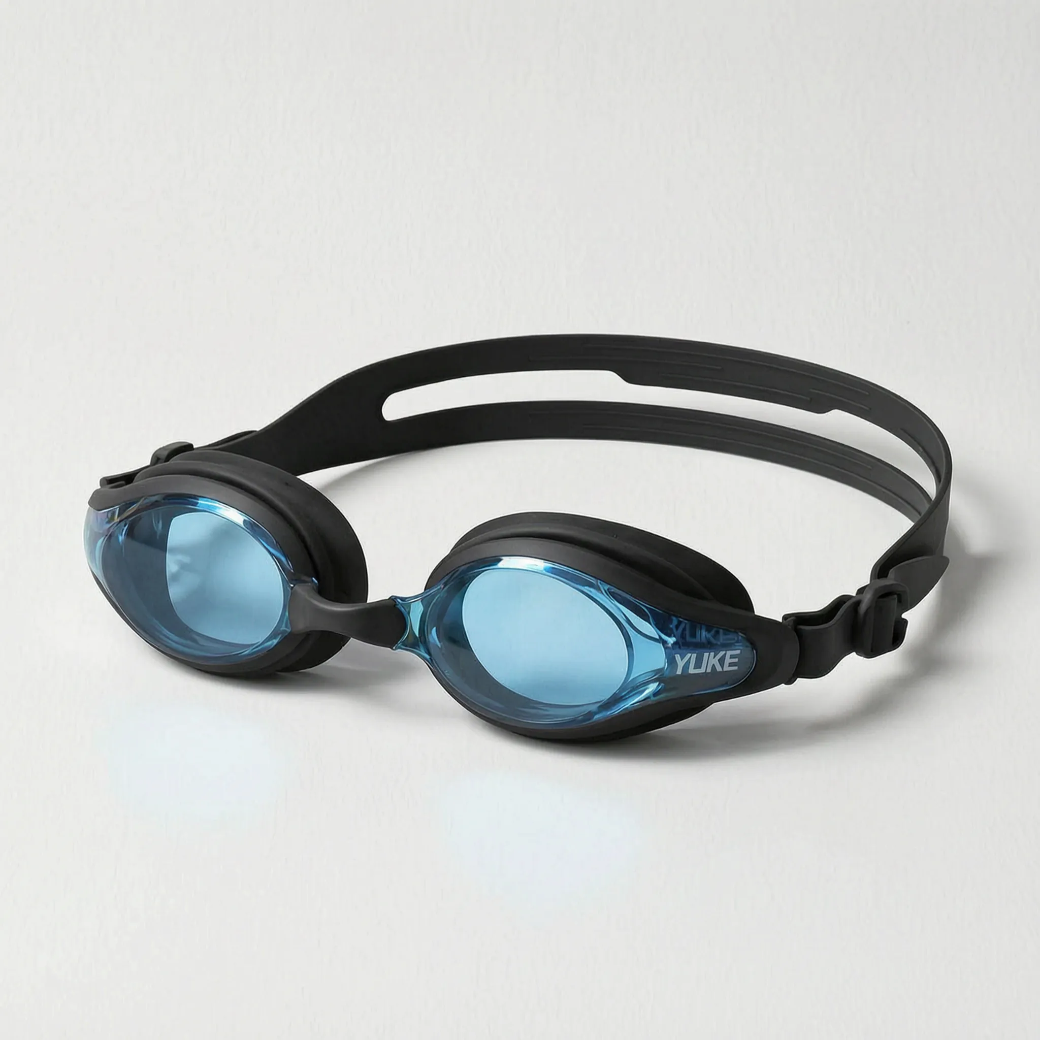 Clear View Swim Goggles with Anti-Fog Technology & Dual Straps
