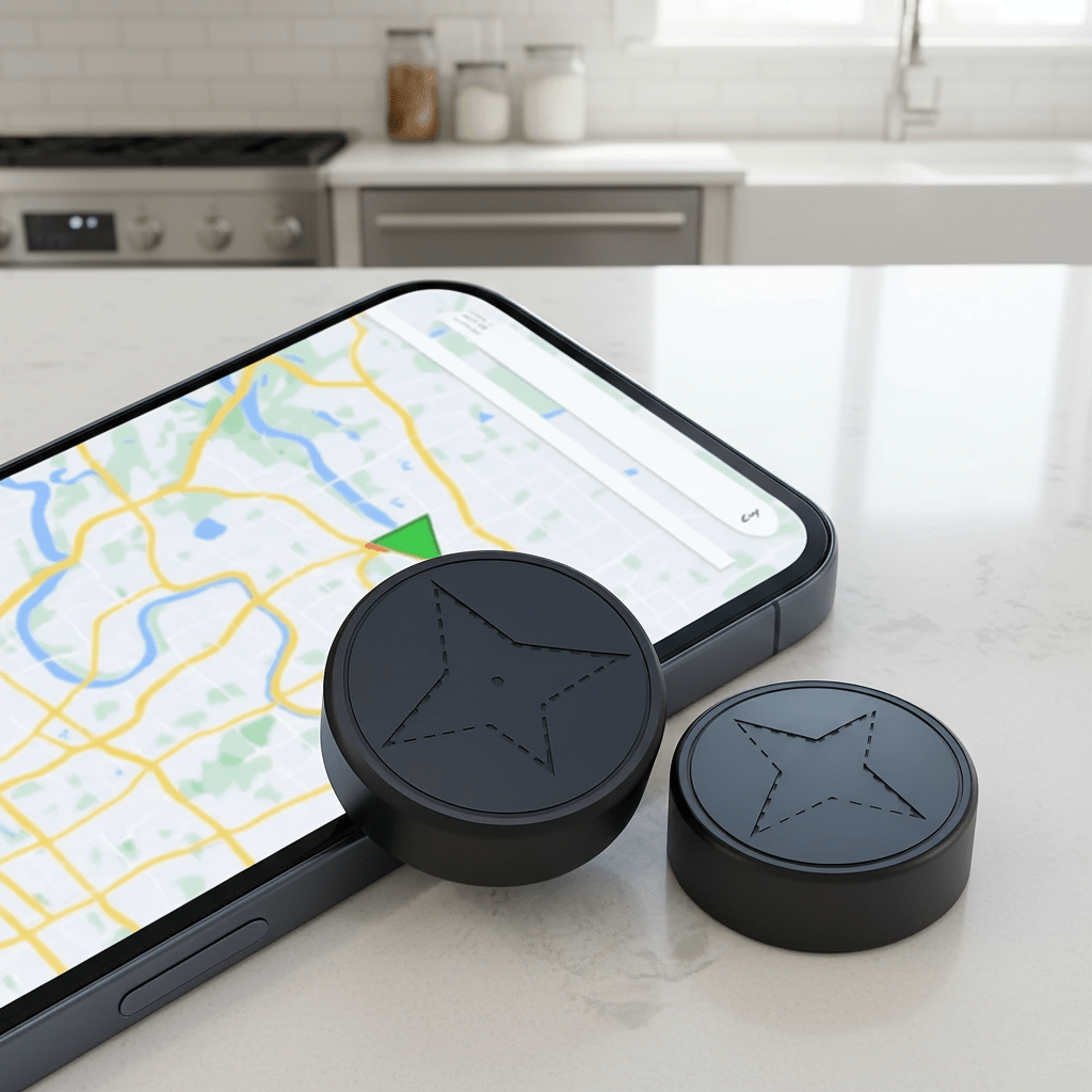SecureTrack – Compact Magnetic GPS Tracker for Your Essentials
