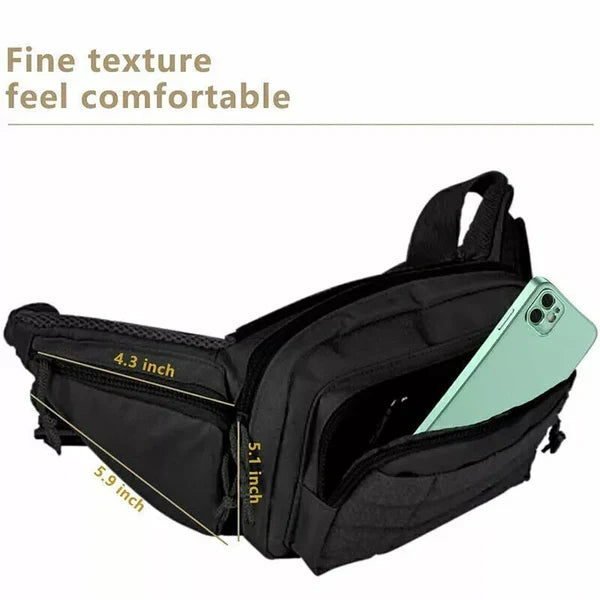 Versatile Tactical Waist Pack - Concealed Carry Solution