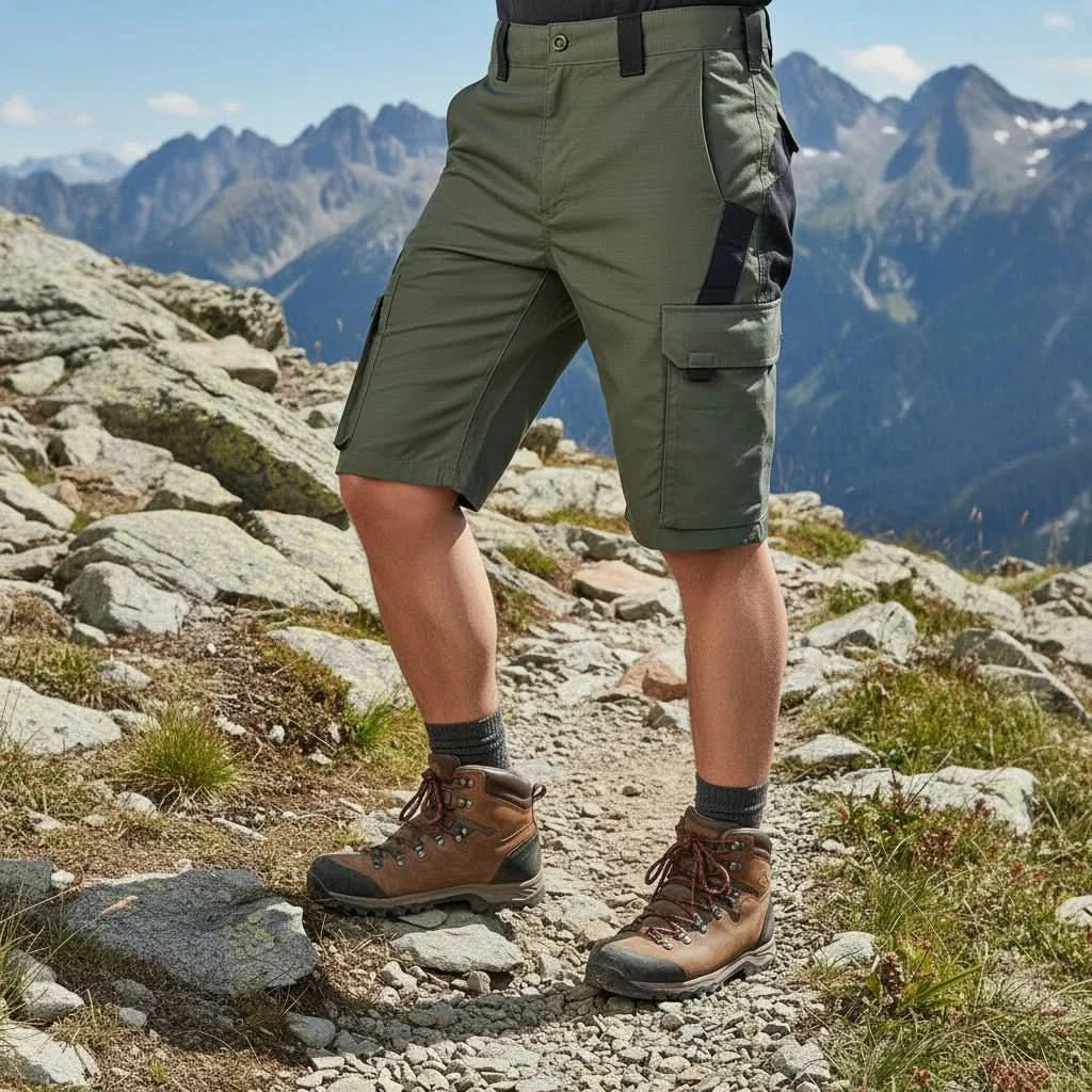 Explorer's Camouflage Cargo Shorts for Everyday Adventures