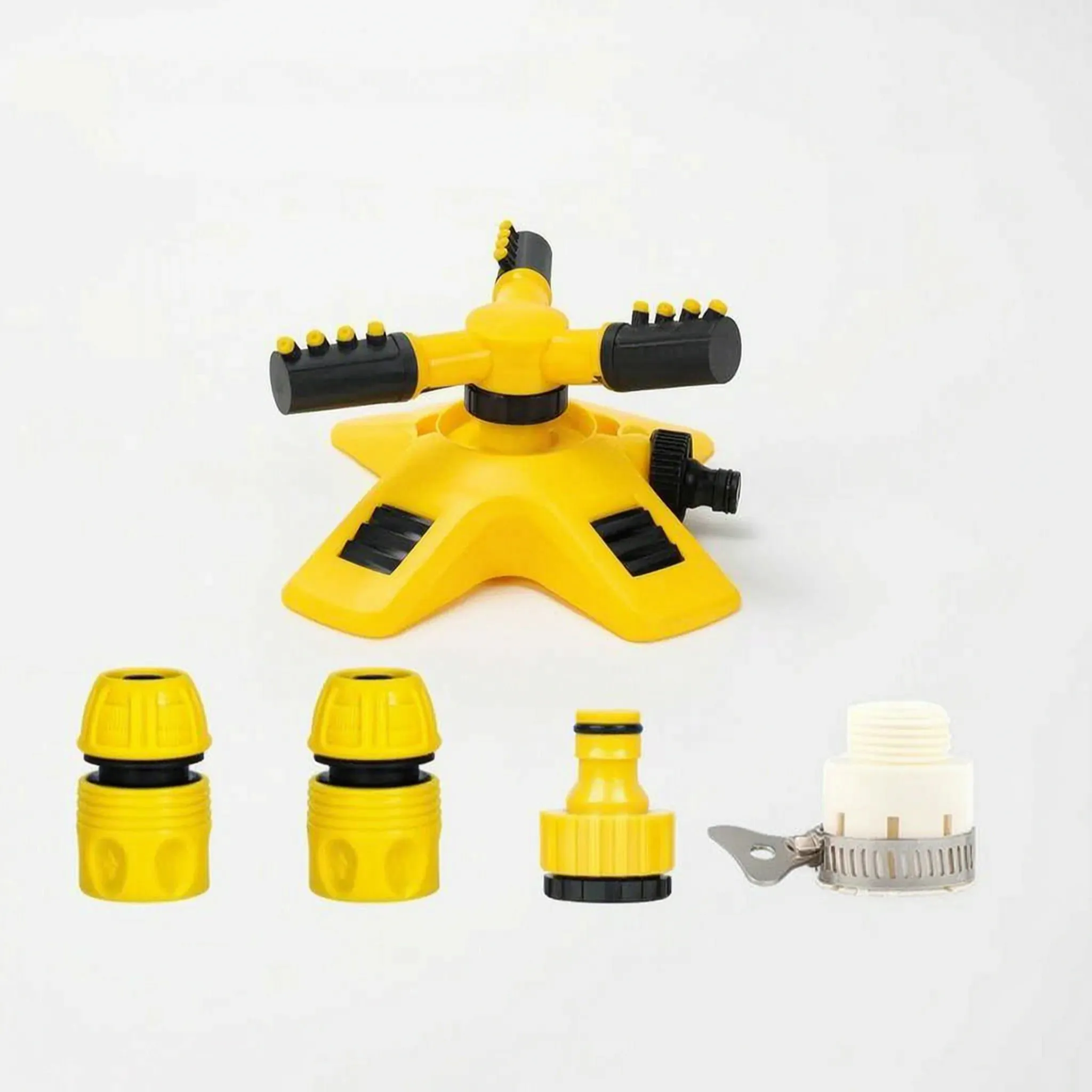 Tri-Arm Garden Sprinkler for Efficient Watering