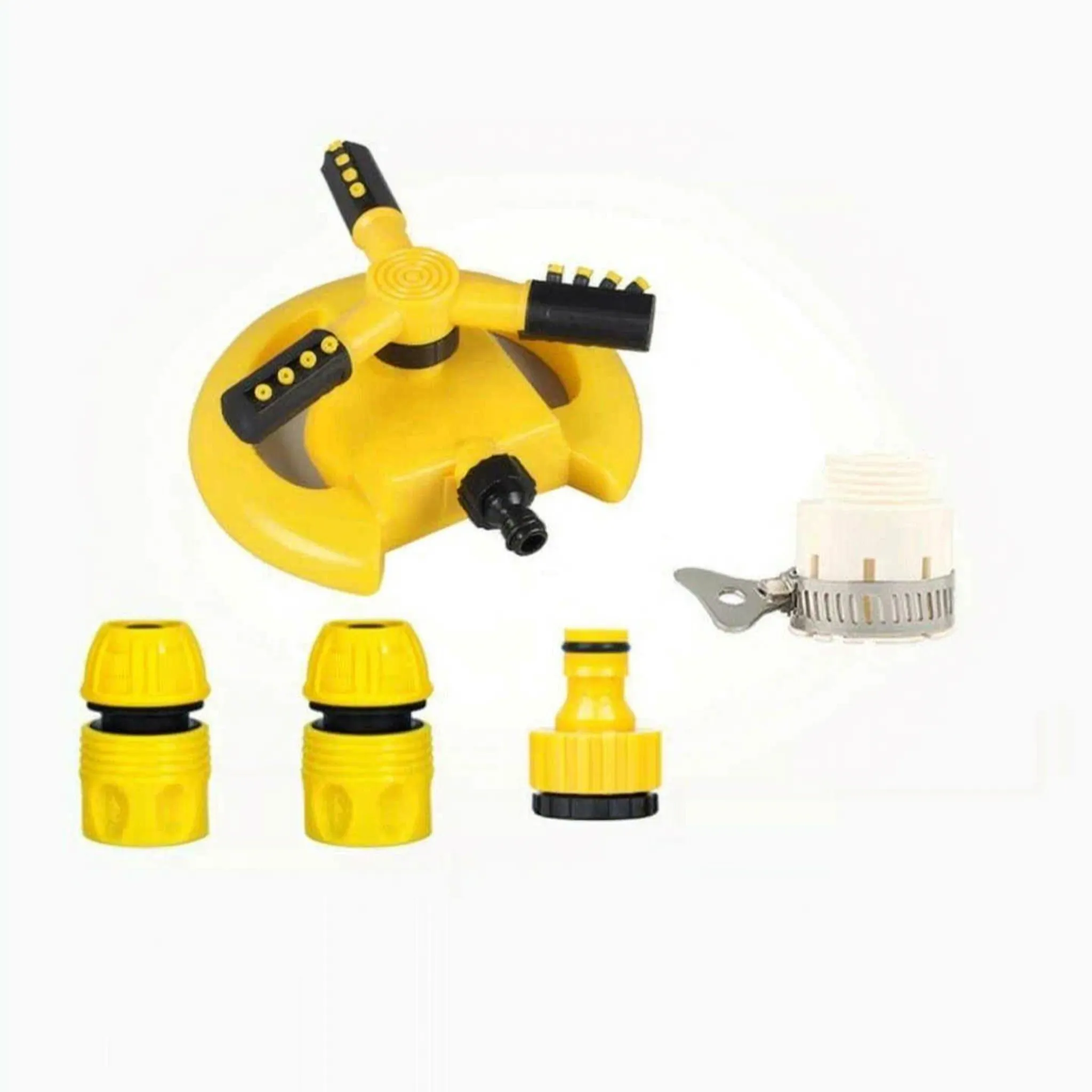 Tri-Arm Garden Sprinkler for Efficient Watering