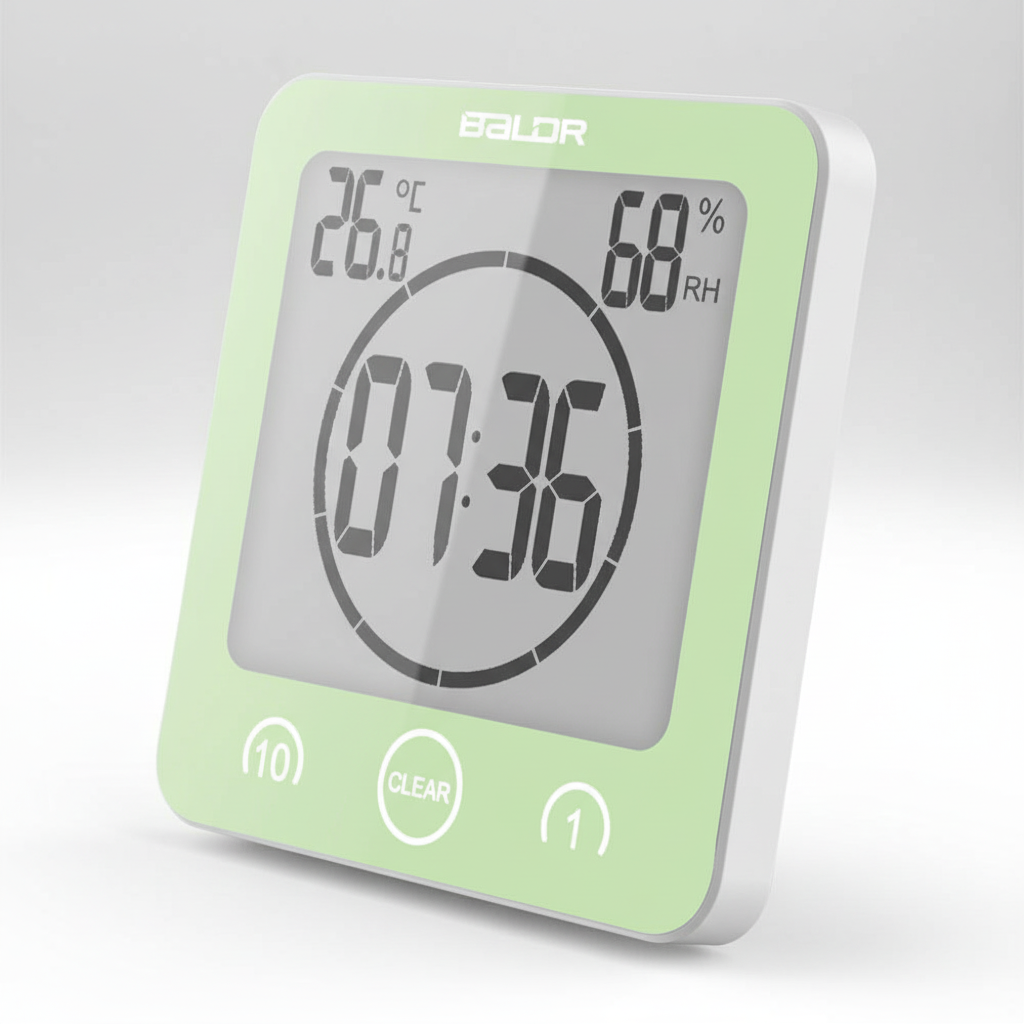 Suction Cup Timer for Easy Attachment – Splash Clock