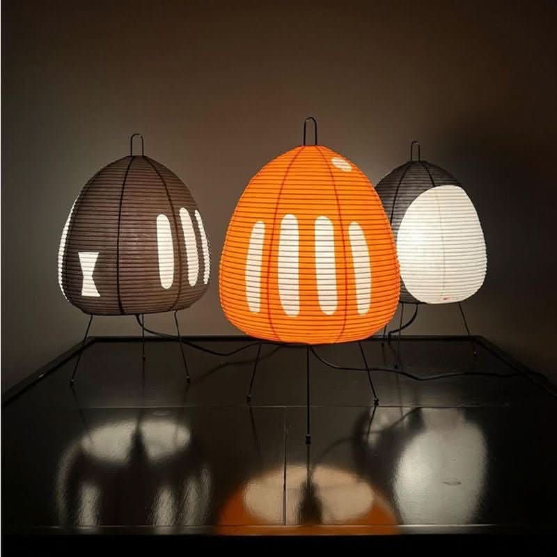 TranquilGlow – Japanese-Inspired Rice Paper Table Lamp