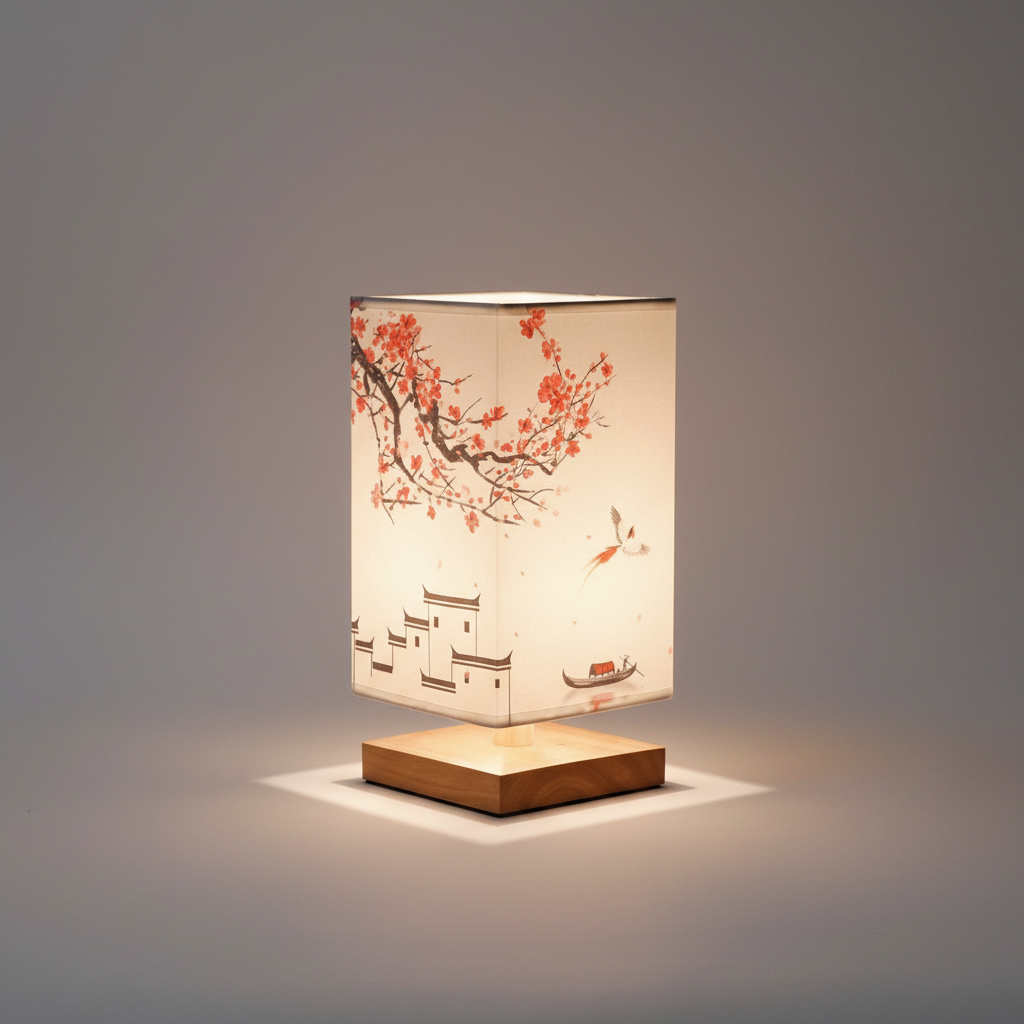 Minimalist Table Lamp - Modern Zen Style Lighting