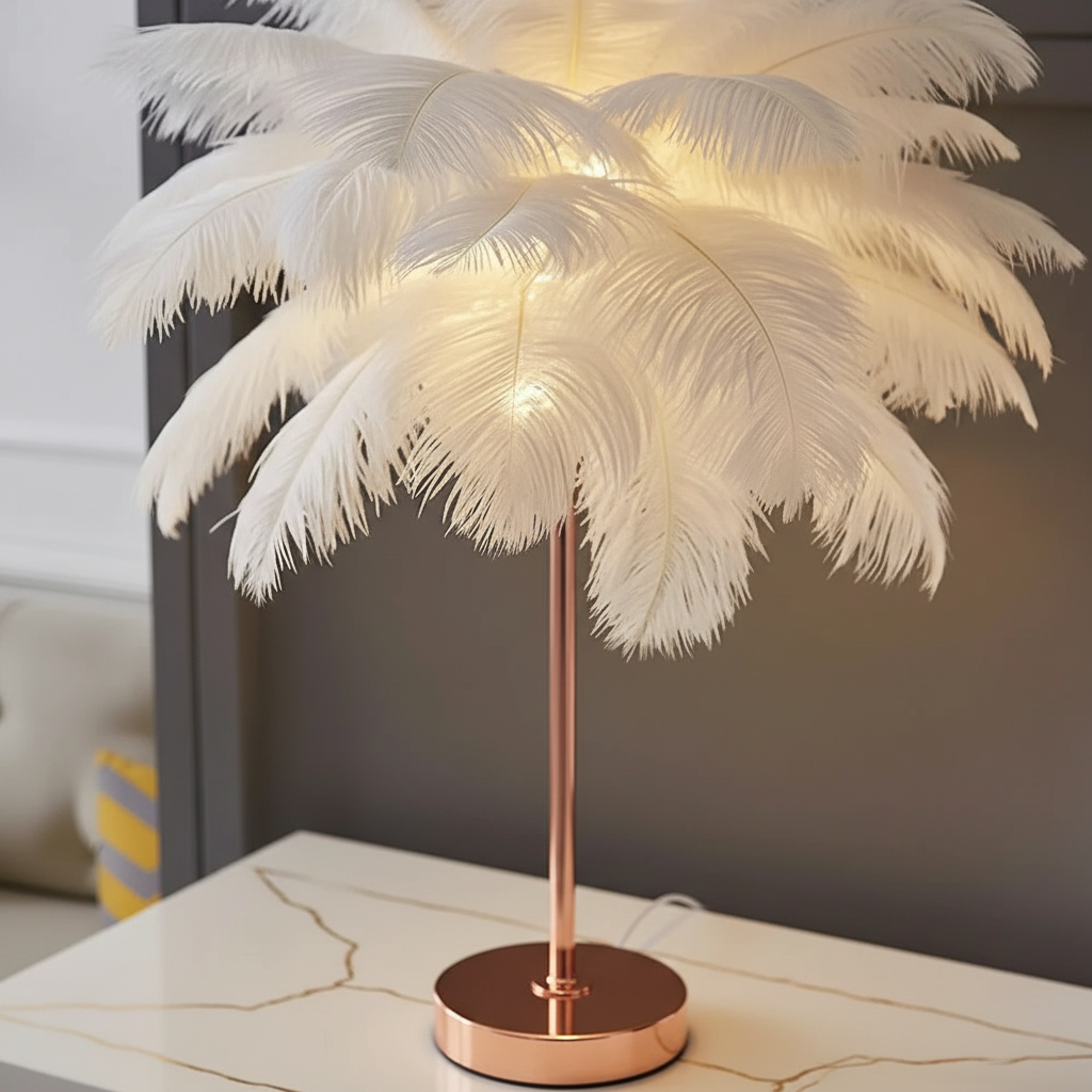 Spring Shade Table Lamp - Modern Home Lighting