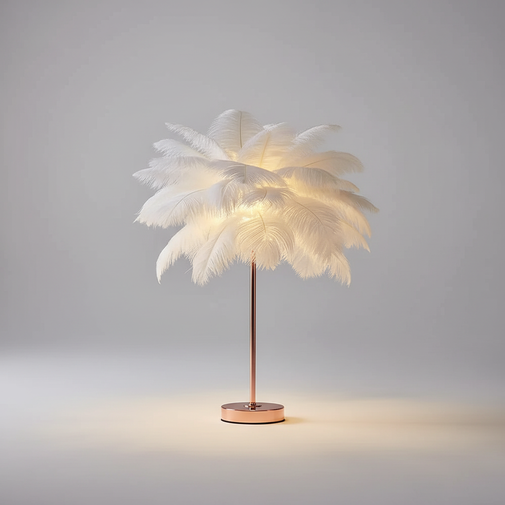 Spring Shade Table Lamp - Modern Home Lighting