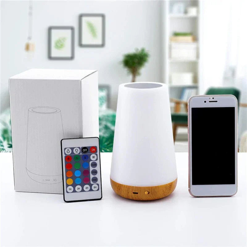Table Lamp with Touch Control - Soft Glow Lighting