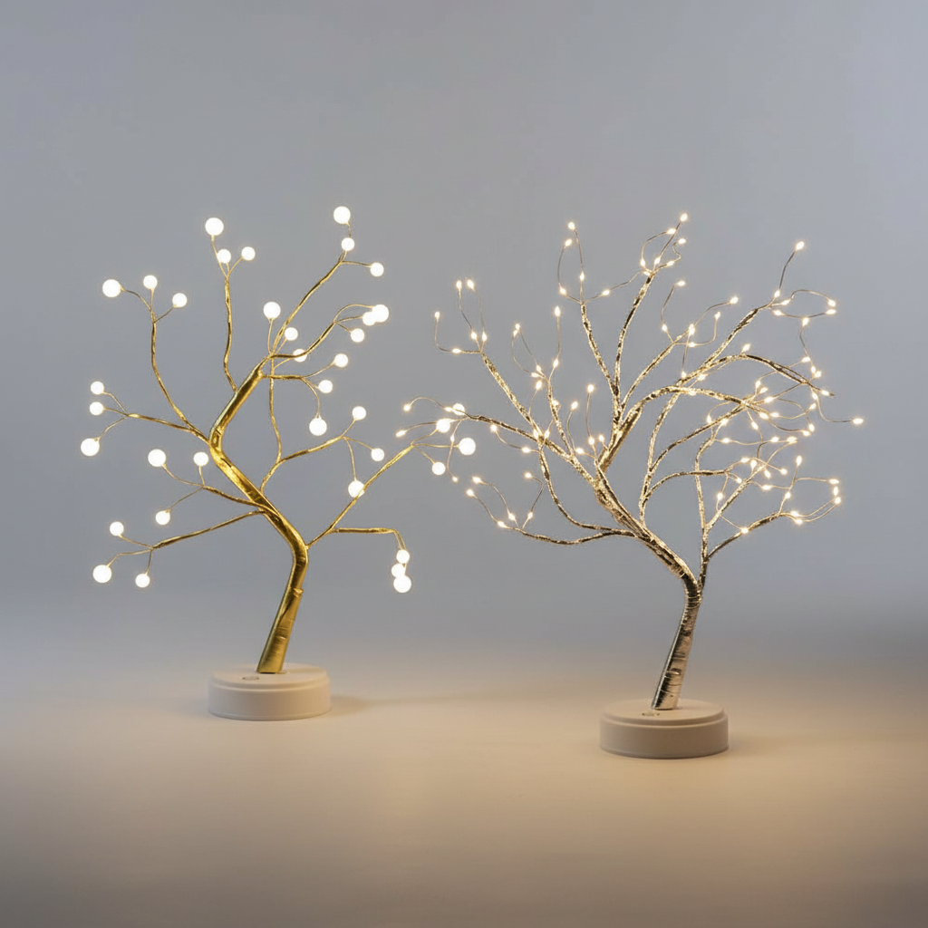 Flexible Branch Table Lamp - Adjustable Lighting Fixture