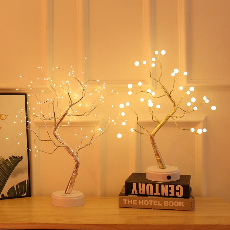 Flexible Branch Table Lamp - Adjustable Lighting Fixture