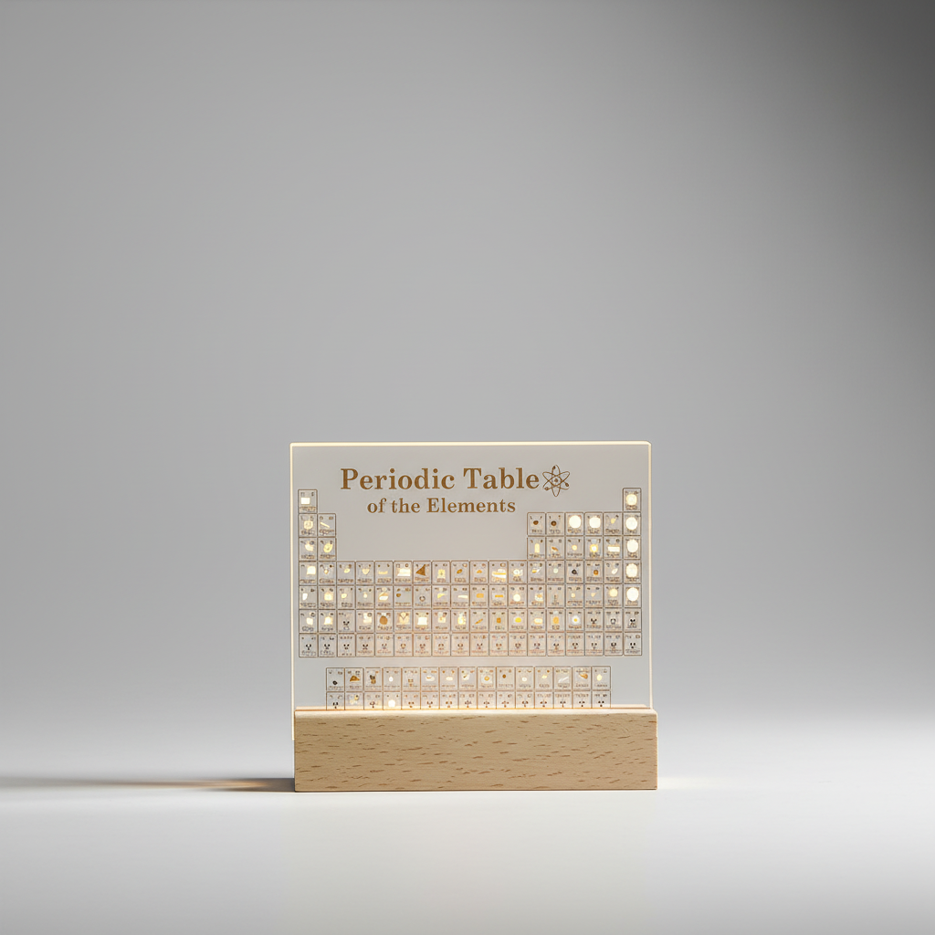 Elements Table Display Setup - Creative Presentation
