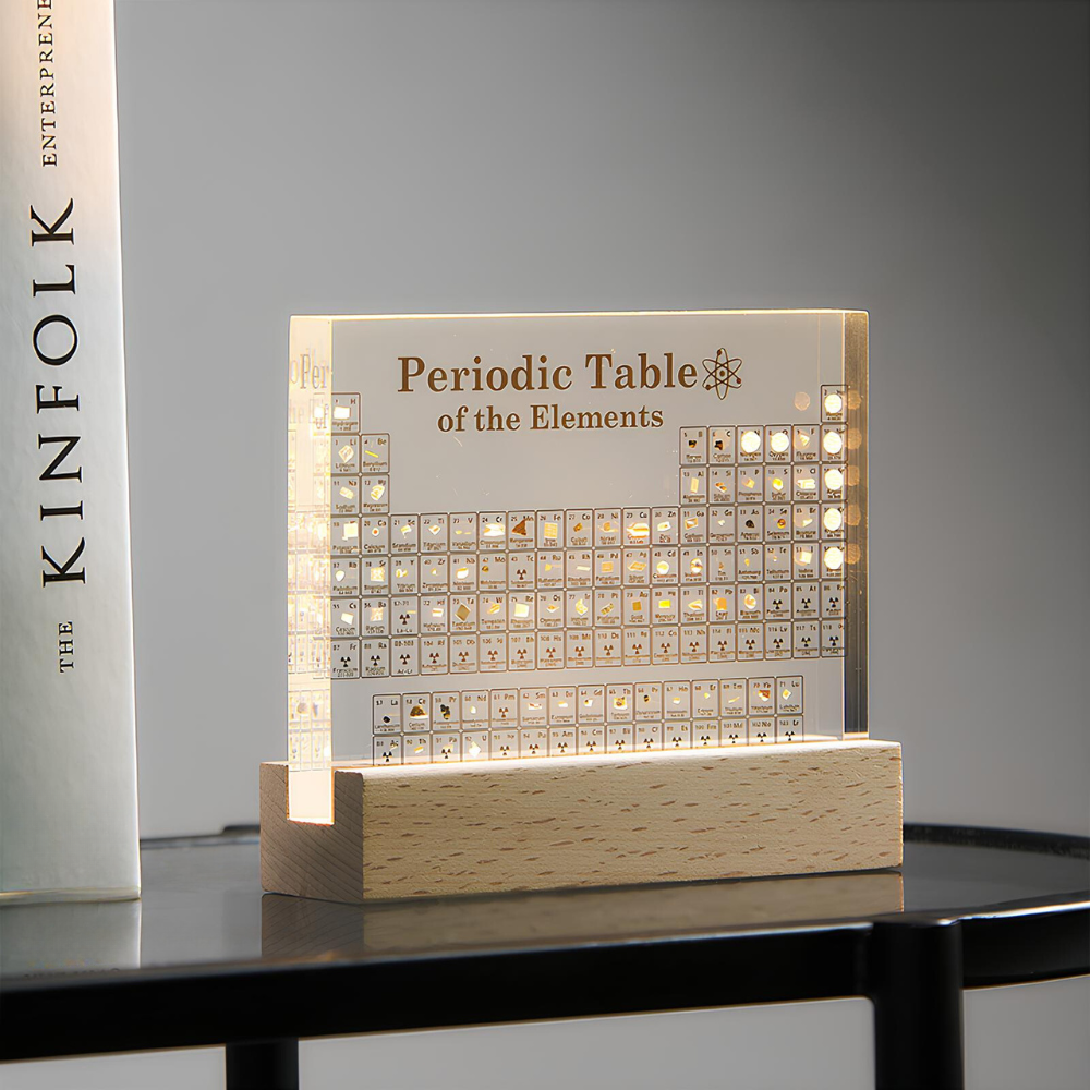 Elements Table Display Setup - Creative Presentation