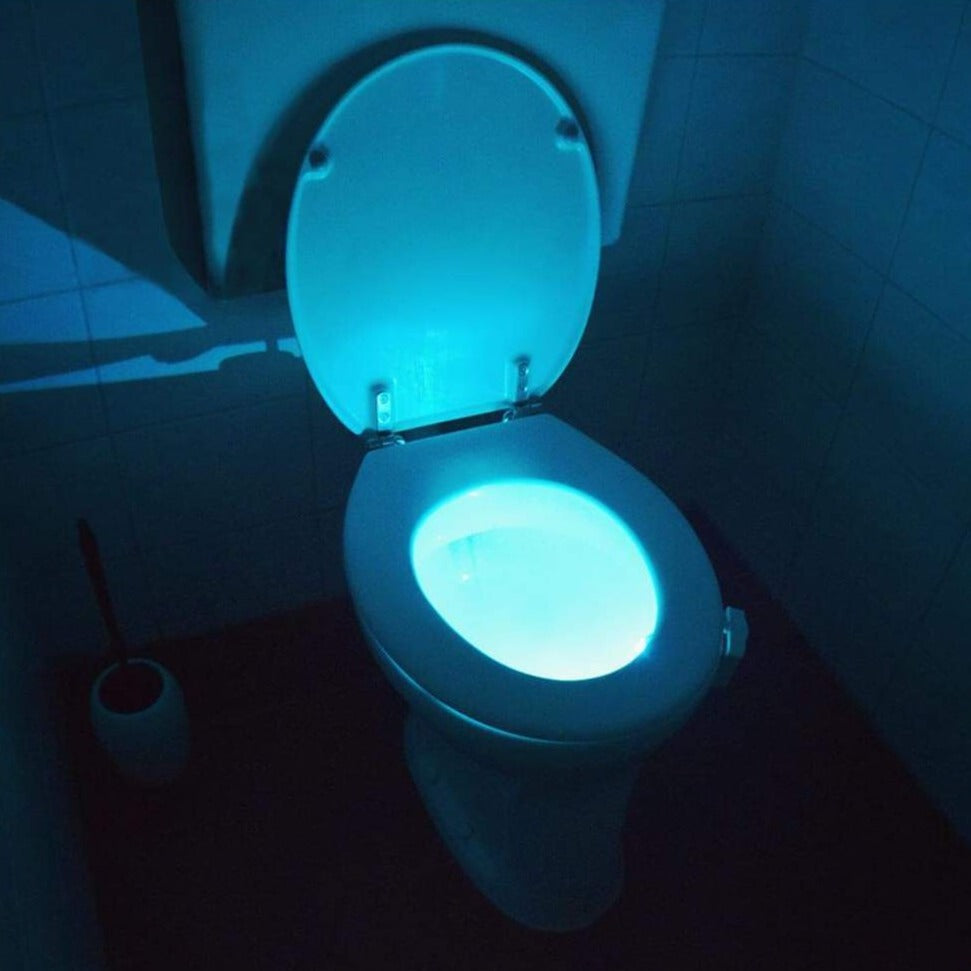 Toilet Night Light with Motion Sensor - Illuminating Glow
