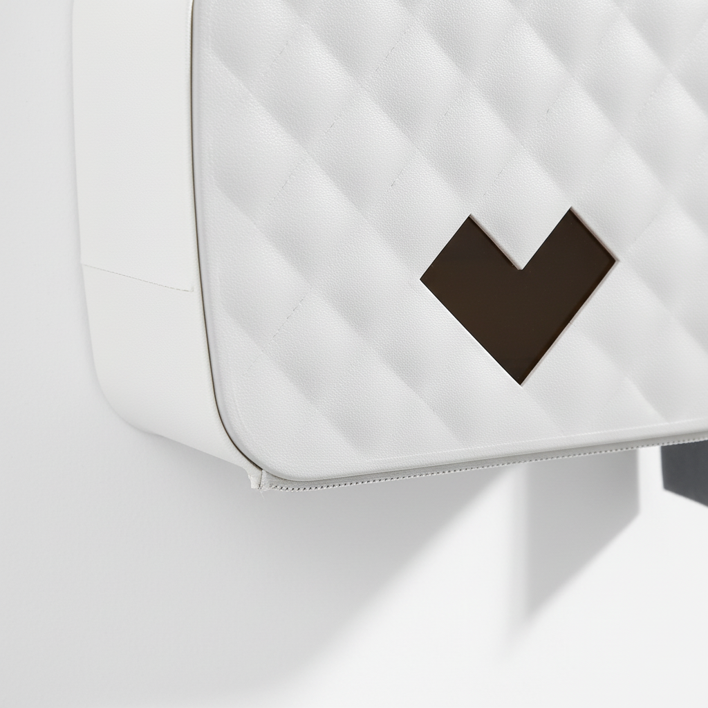 Toilet Paper Holder with Shelf - Safe Roll Dispenser