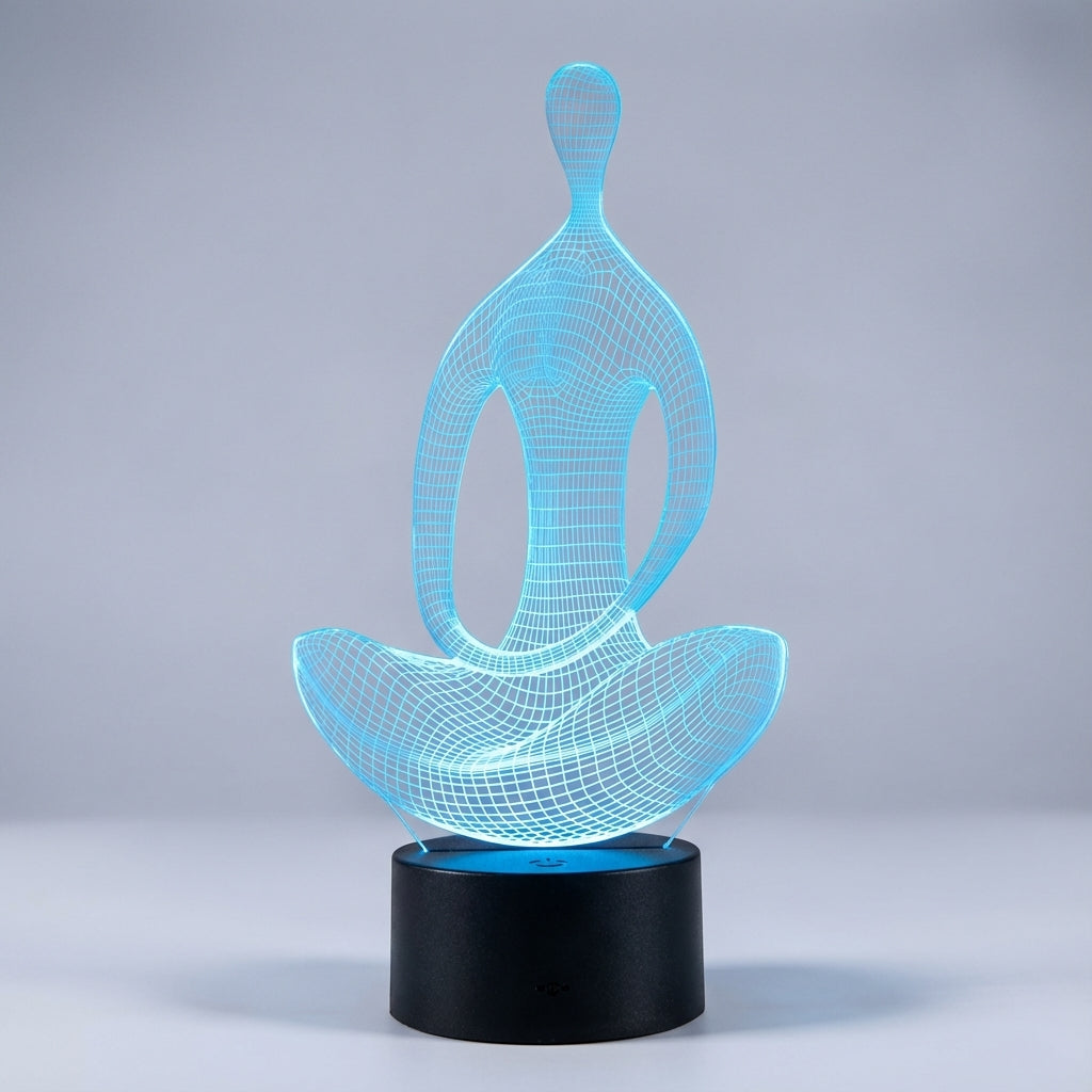 Touch-Sensitive Ambient Light - Adjustable Color Mood Lamp