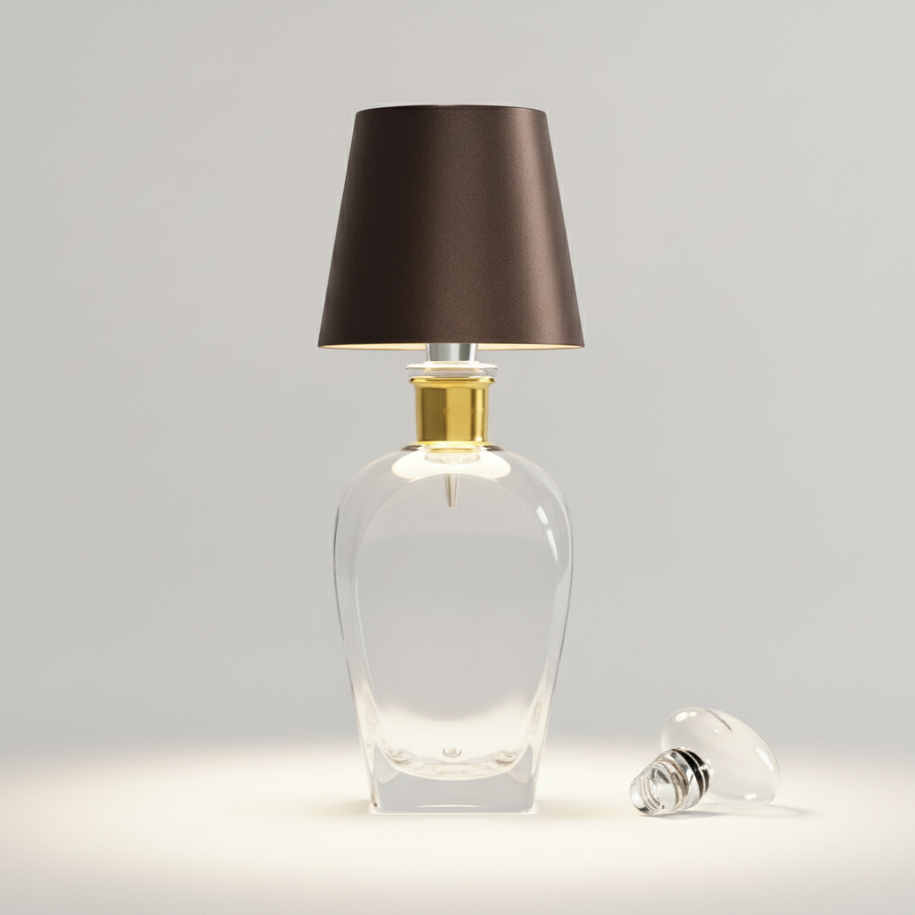 Dimmable Travel Bottle Lamp – Portable Lighting Solution