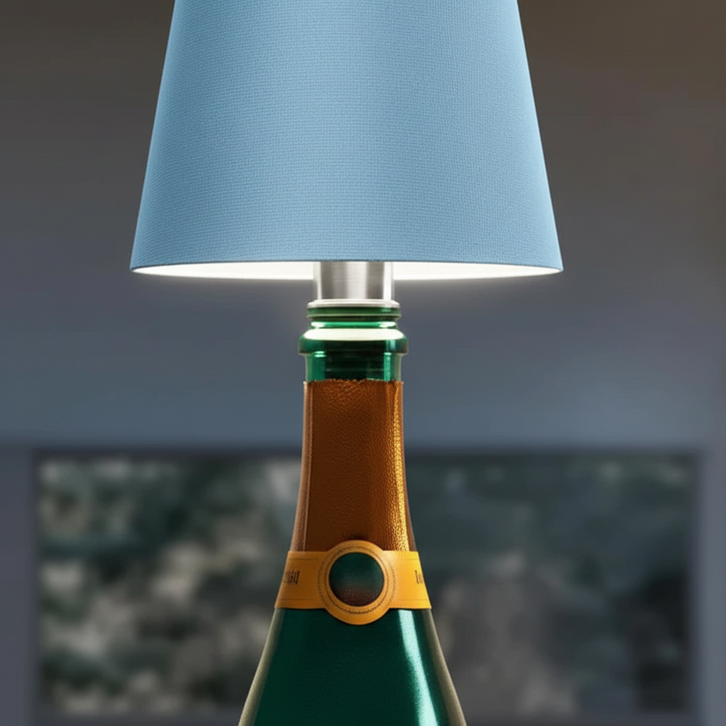 Dimmable Travel Bottle Lamp – Portable Lighting Solution