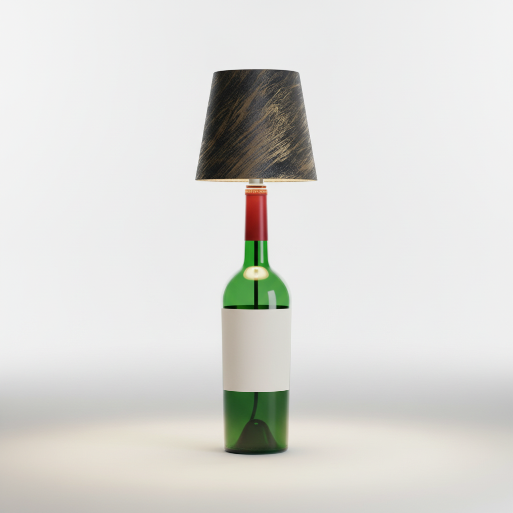 Dimmable Travel Bottle Lamp – Portable Lighting Solution