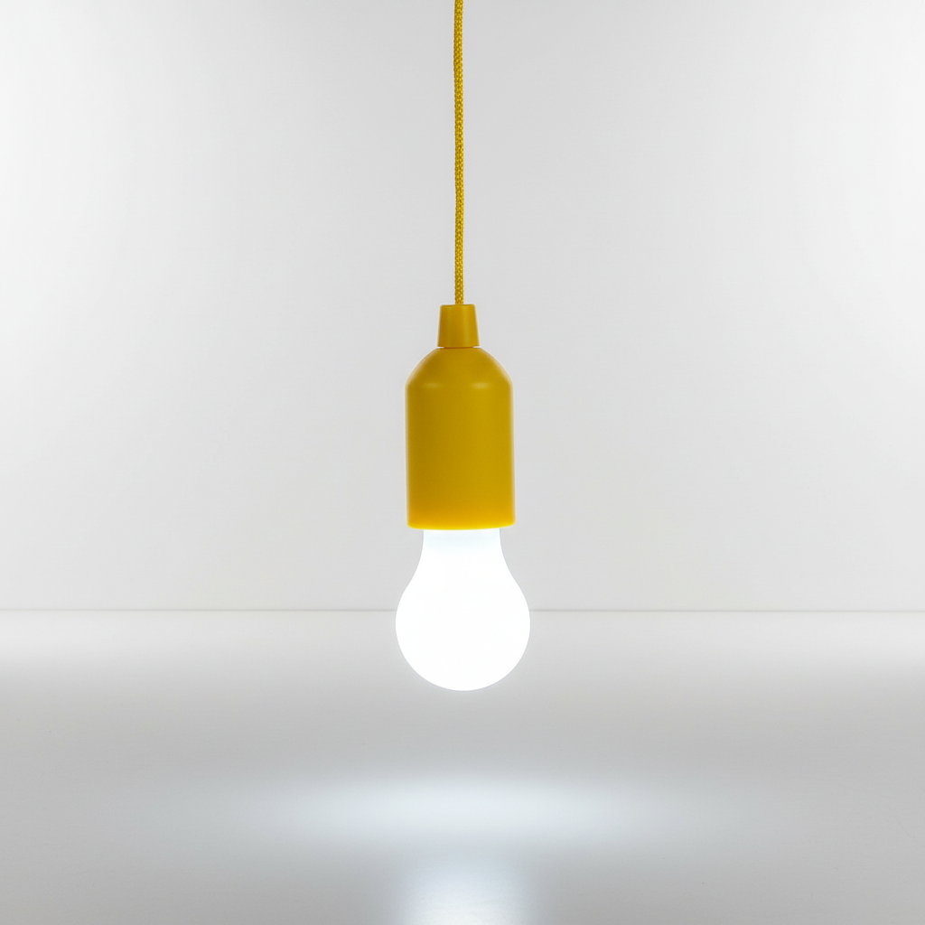 Compact LED Hanging Light - Pocket-Sized Design