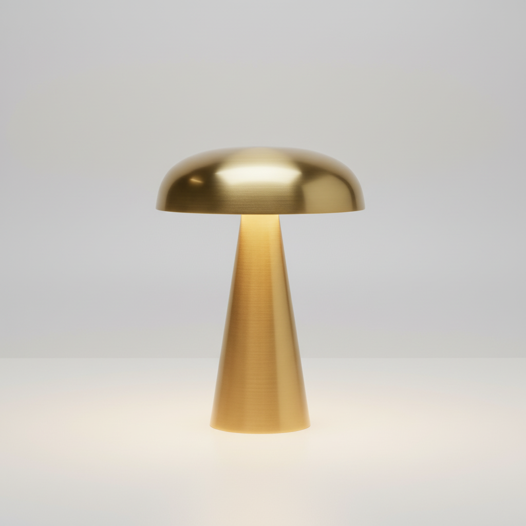 Mushroom Design Portable Table Lamp for Night Use