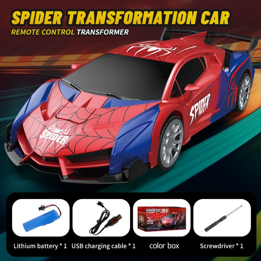 Dynamic Transformer RC Vehicle | 360° Stunt Capabilities