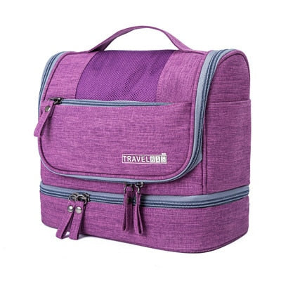 Smart Travel Organizer | Spacious Hanging Toiletry Bag with Compartments
