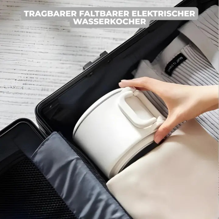 Portable Electric Kettle | Space-Saving Hot Water Solution