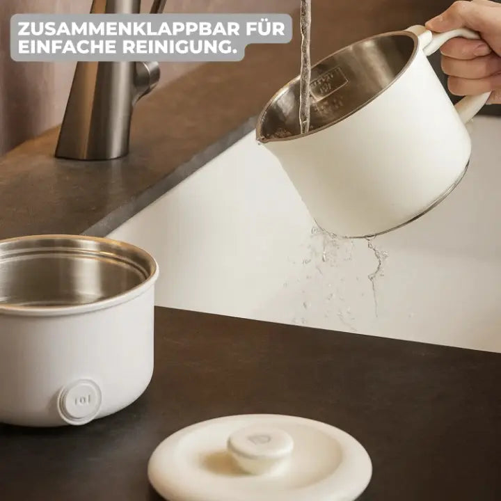 Portable Electric Kettle | Space-Saving Hot Water Solution